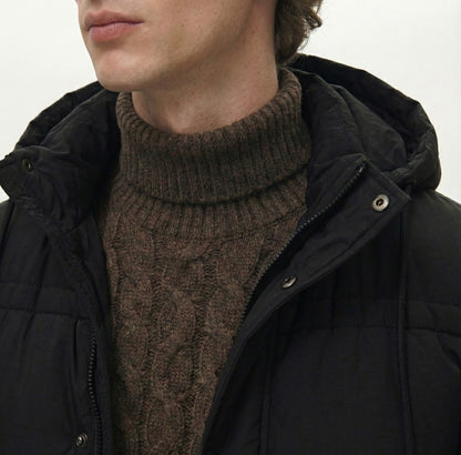 Unisex Sleeves Puffer Jacket