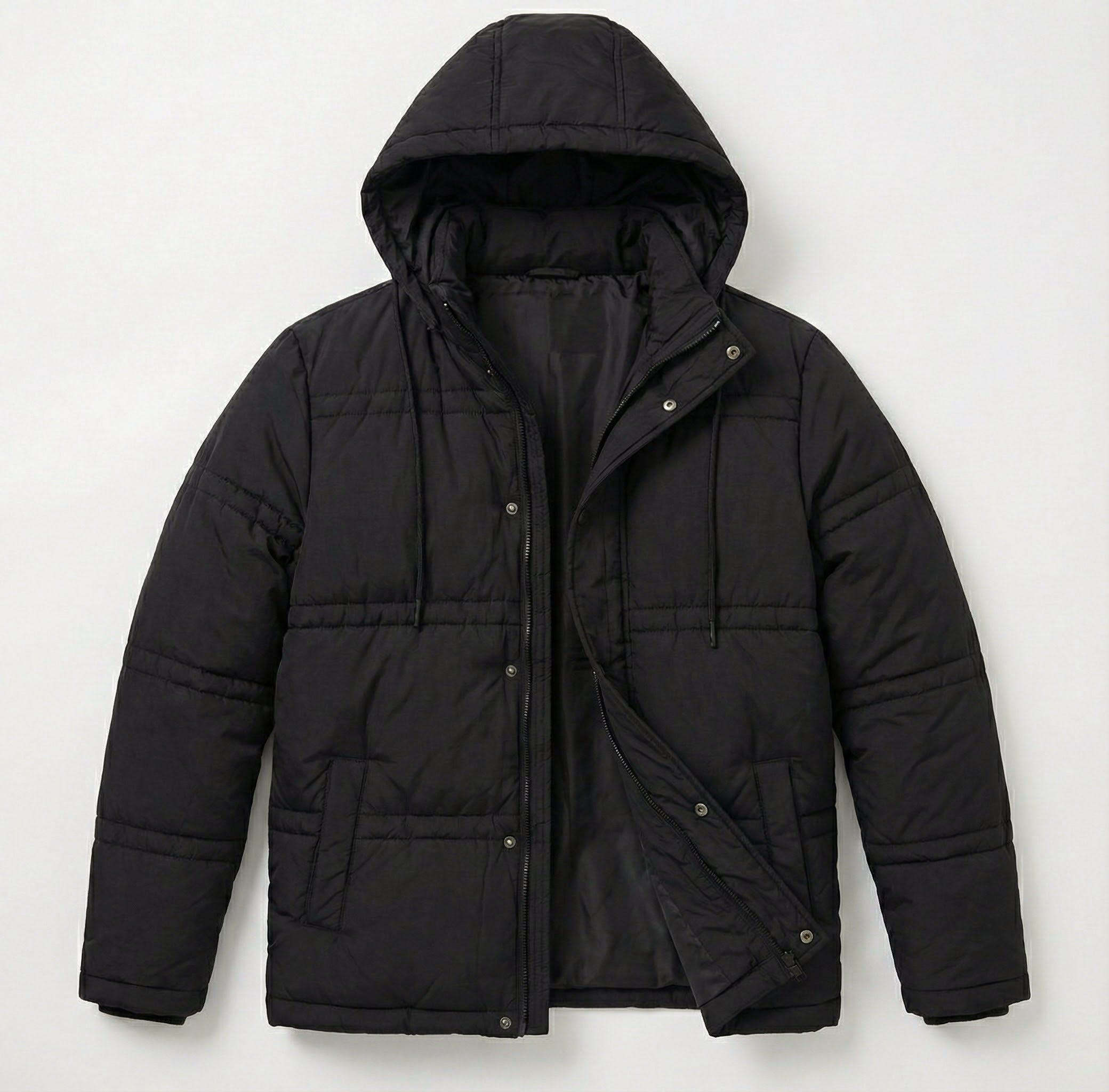 Unisex Sleeves Puffer Jacket