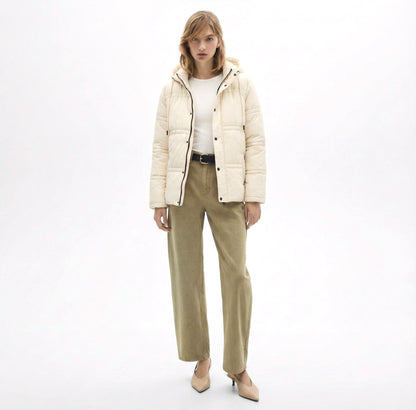 Unisex Sleeves Puffer Jacket