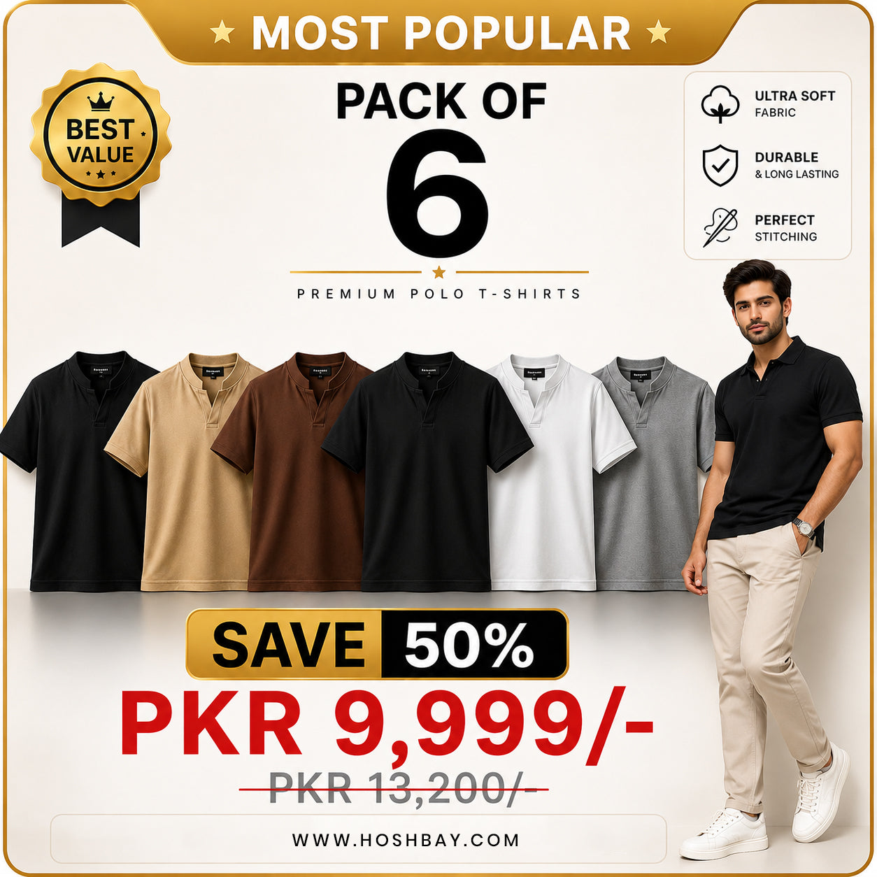 Buy 6 shirts for 9,999