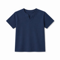 Spilt Neck Tee
