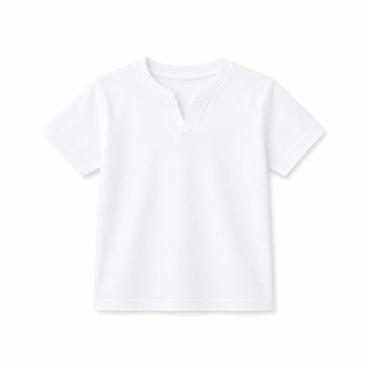 Spilt Neck Tee