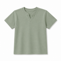 Spilt Neck Tee