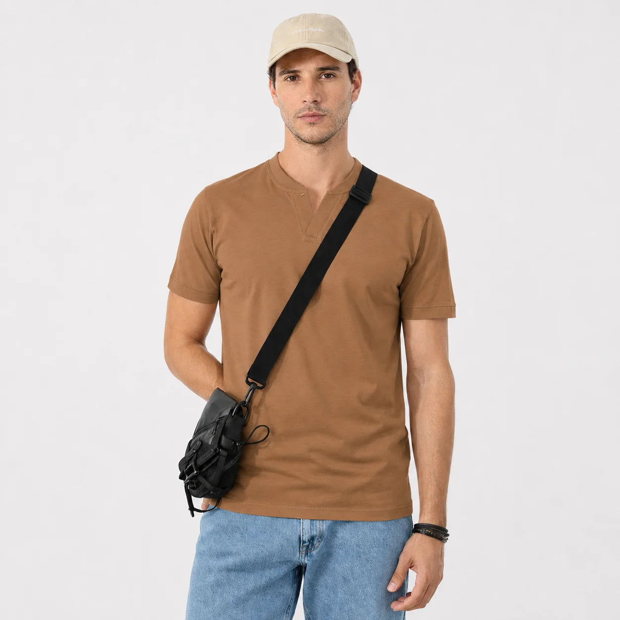 Split Neck Tee