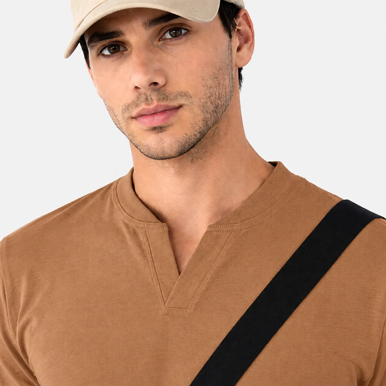 Split Neck Tee