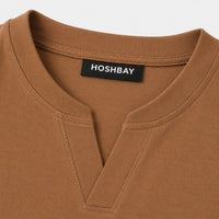 Split Neck Tee