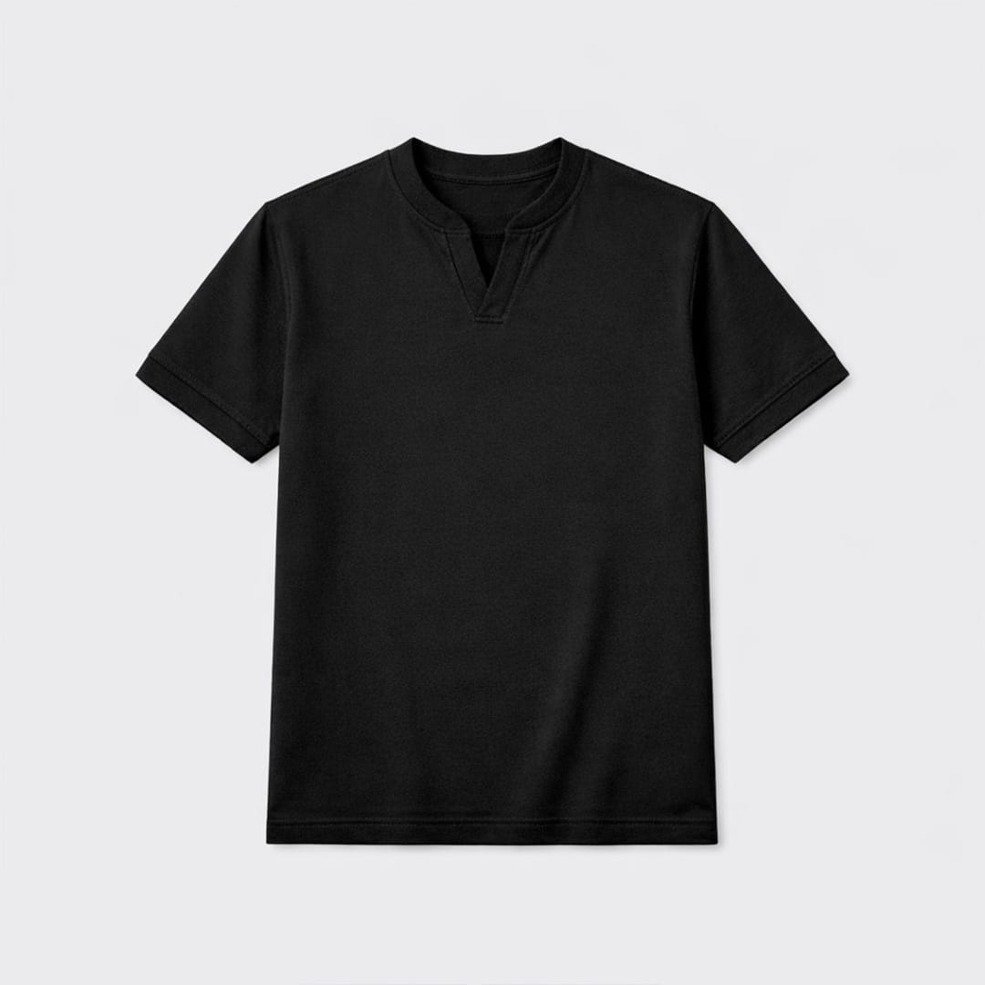 Split Neck Tee