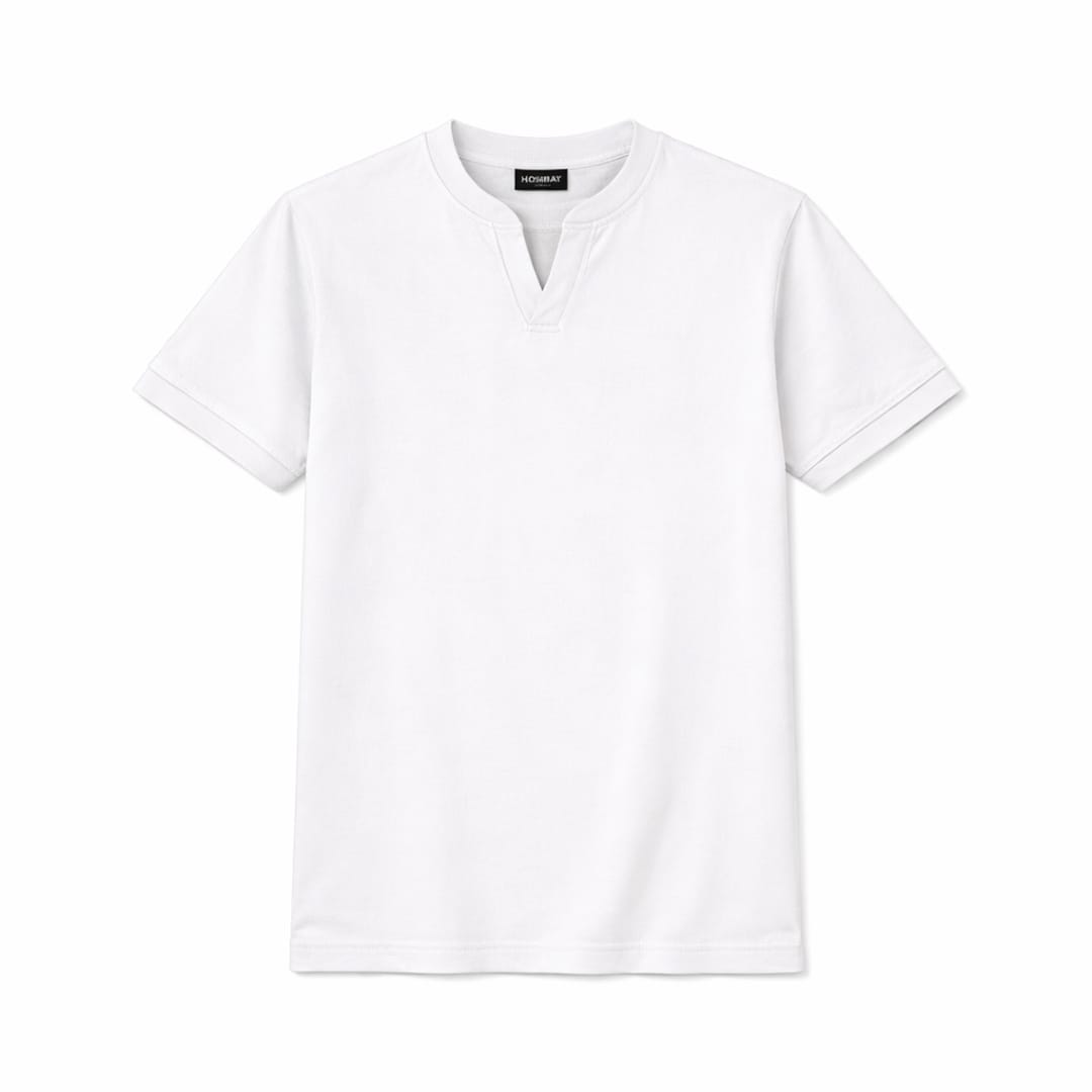 Split Neck Tee