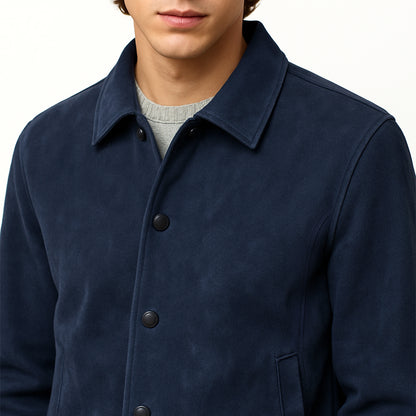 Men’s Suede Scuba Jacket