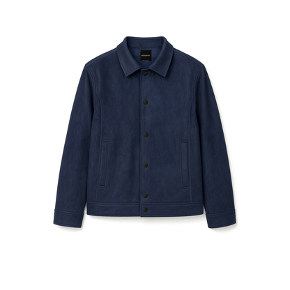 Men’s Suede Scuba Jacket