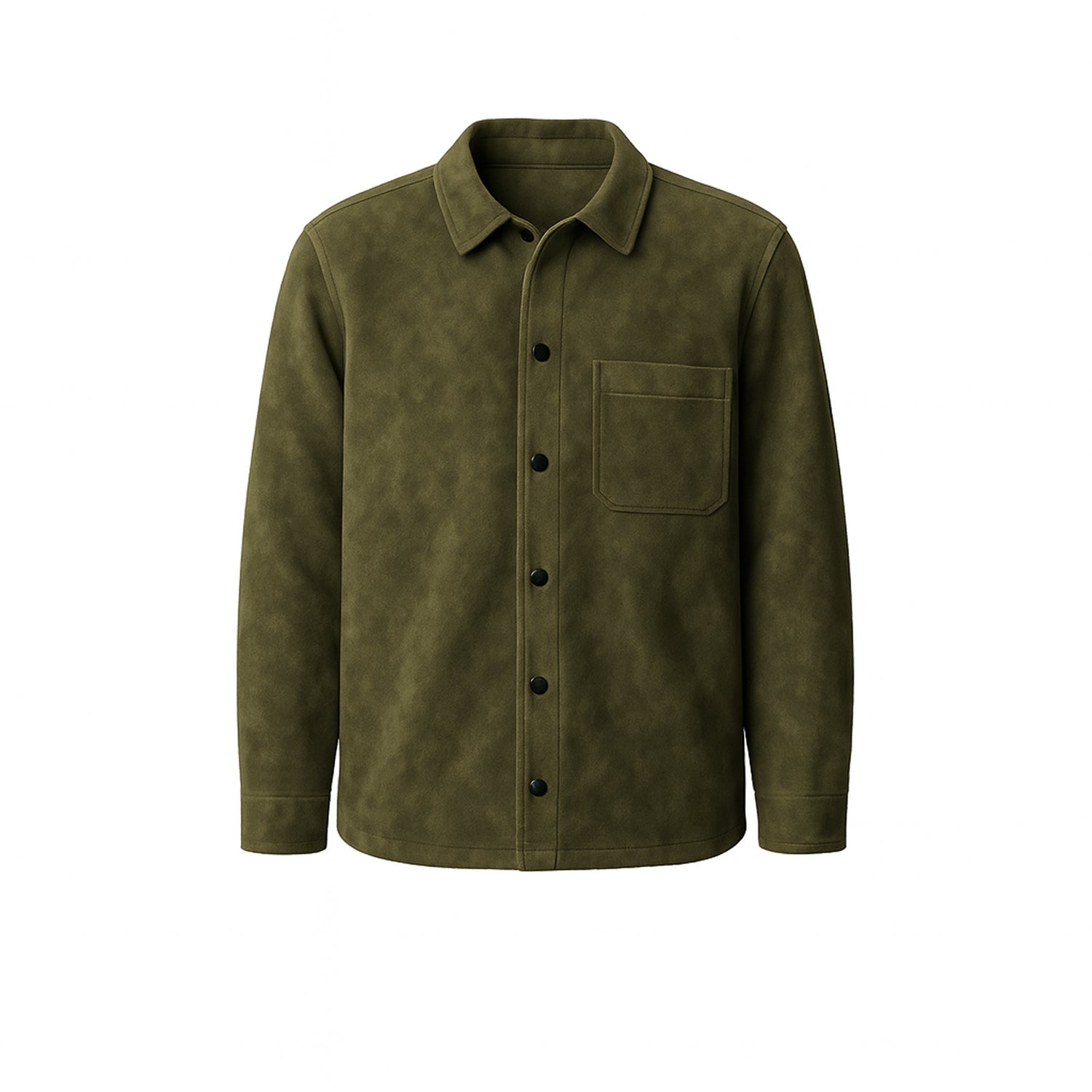Men Premium Suede Touch Scuba Shirt