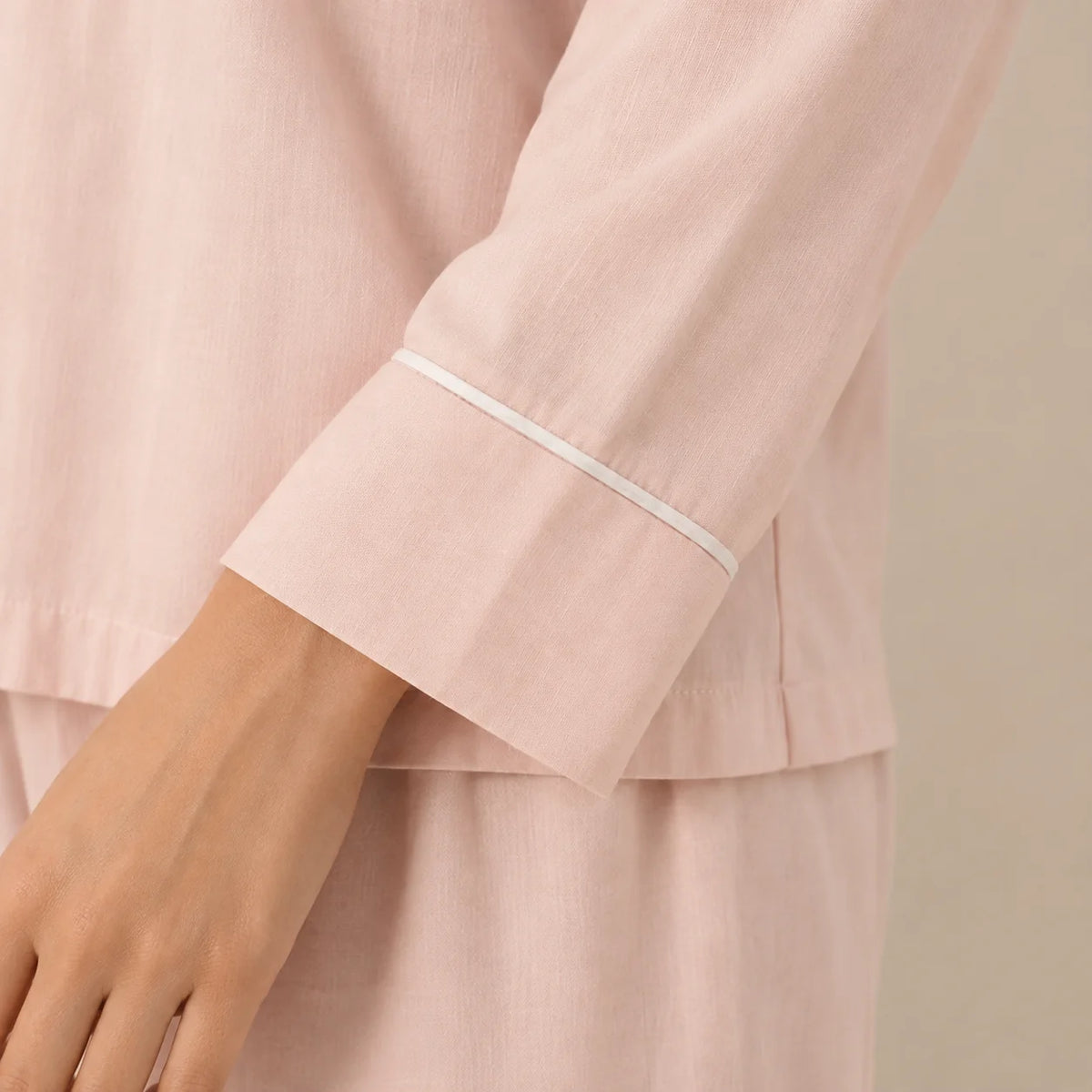 Blush Crinkle PJ Set