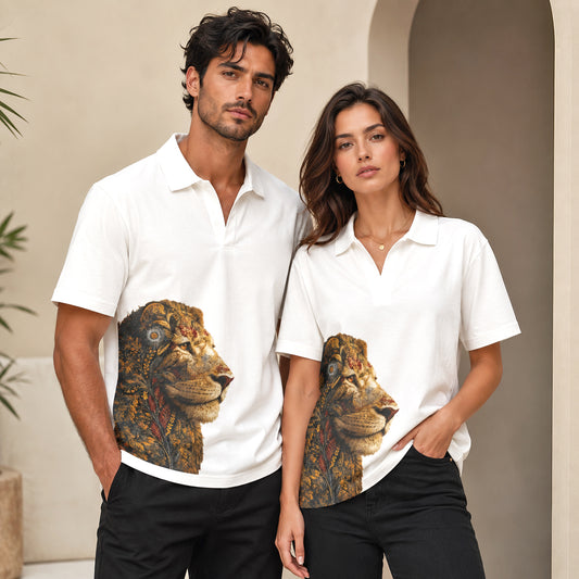 Kings Aura Hand Embellished Polo Tee
