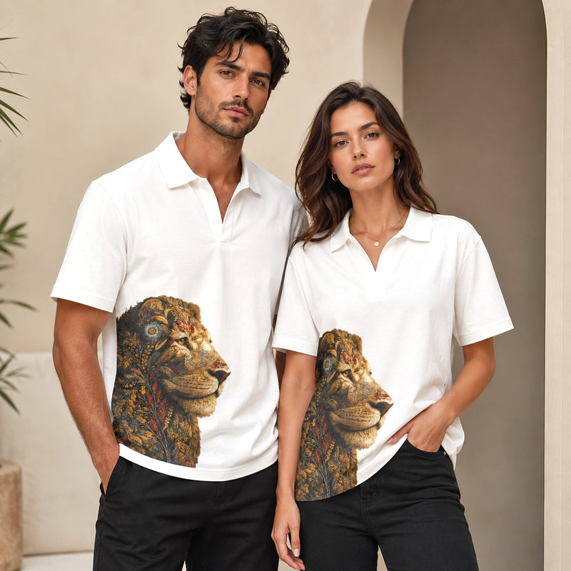 Kings Aura Hand Embellished Polo Tee
