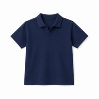 V-Placket Kids Polo