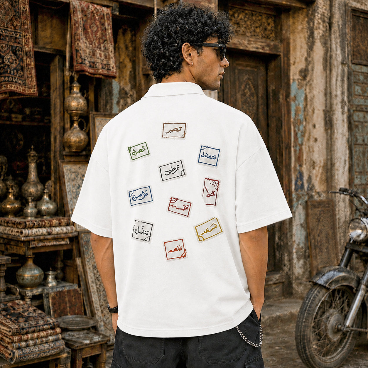 Naqsh Stamp Polo Tee