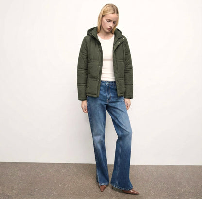 Unisex Sleeves Puffer Jacket