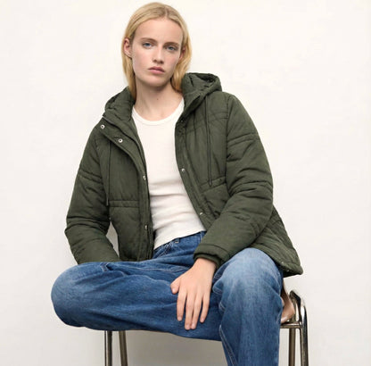 Unisex Sleeves Puffer Jacket