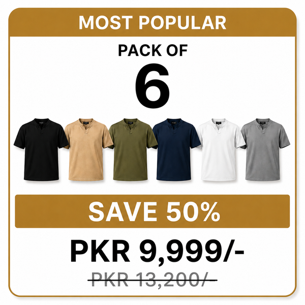 Buy 6 shirts for 9,999